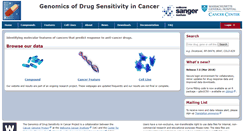 Desktop Screenshot of cancerrxgene.org